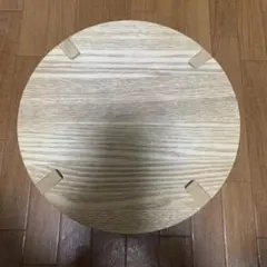 木製スツール 丸椅子 組み立て式