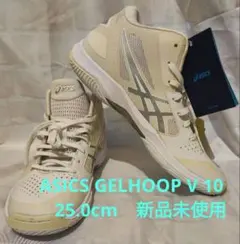 ASICS GELHOOP V 10 　25.0cm　新品未使用色あせ有り