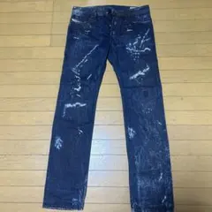 ナンバーナイン 本人期宮下 ハート涙 ダメージデニム ダーツ2 - メルカリ
