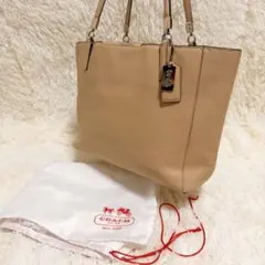 COACH コーチ トートバッグ レザー ベージュ F29002 大容量 肩掛