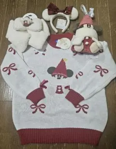 即発送　ディズニー クリスマス 2025 リルリンリン セーター他 4点セット