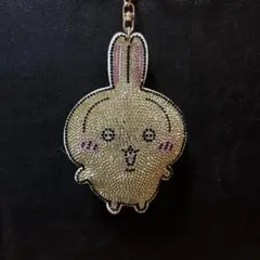 ちいかわ　ラインストーンキーホルダー２　うさぎ