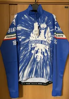 【新品】Bianchi サイクルジャージ イーグルフラッシュウインド Mサイズのサムネイル