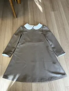 ワンピース　ビーミング　入学式　襟付き