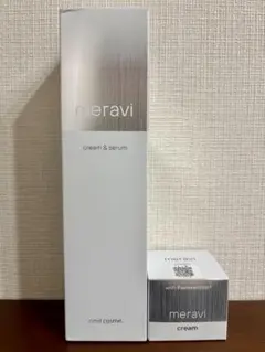 meravi 保湿クリーム 30g & 美容液 120mL セット 2個 - メルカリ