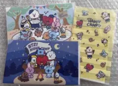 BTS BT21 一番くじ ミニクリアファイル set