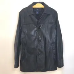 OLD GAP レザーカーコート 本革 キルティング S #588 - メルカリ