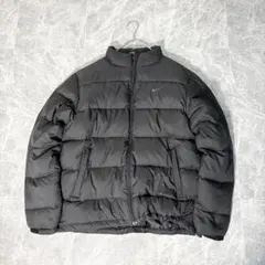 激レア90s Nike中綿　ダウン　水色　カロライナ　古着 NIKE ナイキ 90s ナイロンジャケット 長袖 ブルー 青 XL 羽織 上