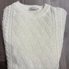 CB CRESTBRIDGE ケーブルニット セーター