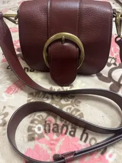 ポロラルフローレンレザーショルダーバッグ