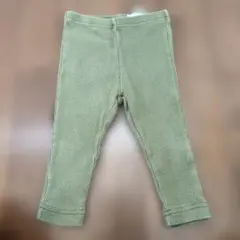 BREEZE ベビー レギンス サイズ80 オリーブグリーン