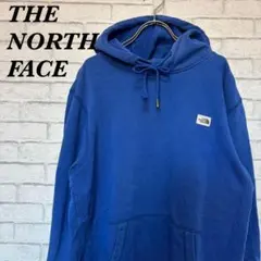 ノースフェイス パーカー フーディー ブルー 青 S