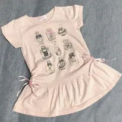 ま*み様 マザウェイズ　女の子　130 チュニック　プリント　カットソー　子供服