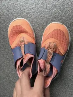 Nike スニーカー フレックス ランナー オレンジ 14cm