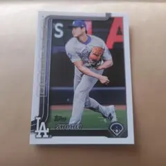 Topps 大谷翔平 ロサンゼルス・ドジャース MLBカード