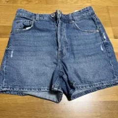 H&M デニムショートパンツ