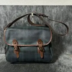 POLO RALPH LAUREN ショルダーバッグ　ブラックウォッチ　グリーン