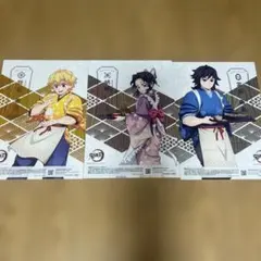 鬼滅の刃 オリジナルクリアポスター 3枚セット