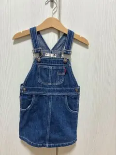 ピングー　デニム　ジャンパースカート 95