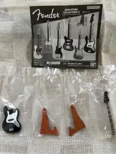 Fender ミニチュアコレクション 2 ジャズベース ガシャポン