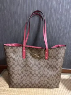 極美品 COACH ホース アンド スレイ ミニ シティ トート トートバッグ 