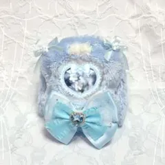 ぬいぐるみ服 ぬい服 着ぐるみ 8cm~10cm うさぎ ブルー