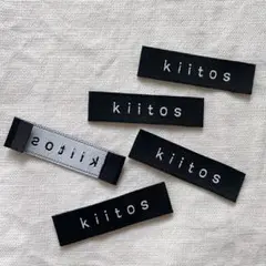 【北欧タグ】ミニサイズ／黒／10枚