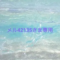 メル42135さま専用