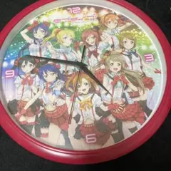 ラブライブ！　μ's 壁掛け時計 BIG CLOCK