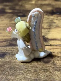訳あり！超希少品！プレシャスモーメント 天使の置物 アルファベット X