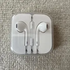 【未使用品】Apple ホワイト 有線イヤホン ジャック　純正iPhone