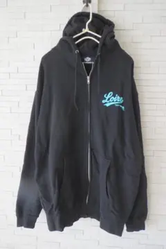 NEVER GOOD ENOUGH　ジップパーカー XL　Loire BAR