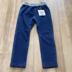 【新品タグ付き】ノイユエイムべべ　デニム風ストレッチパンツ 110