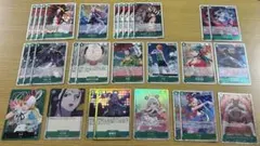 ワンピースカード まとめ売り 緑 パラレル SR