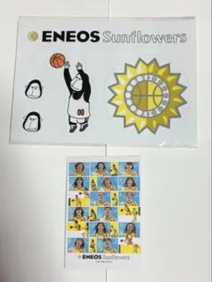 ENEOSサンフラワーズ シール トレカ