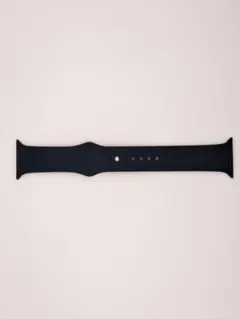 Apple Watch シリコンバンド ブラック 44/45/49mm