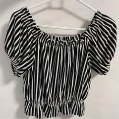 H&M トップス オフショルダー M