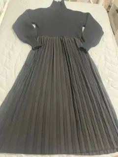 FASHION STAR QUALITY ニットワンピース ブラック