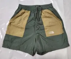 THE NORTH FACE 半ズボン NBJ42588R グリーン/ベージュ
