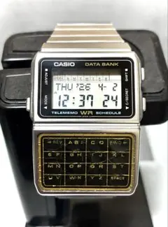 【希少入手困難稼働品】CASIO データバンク DBC-610 シルバーWR