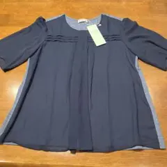VINVERT ネイビー 半袖 カットソー