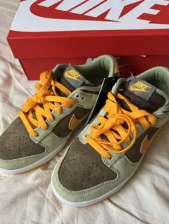 ナイキ NIKE ダンクロー ダスティオリーブ イエロー 緑 グリーン 
