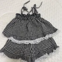 peach peach 韓国子供服　セットアップ　トップス　パンツ　85サイズ