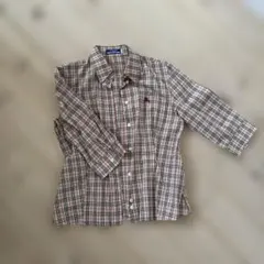 BURBERRY BLUE LABEL チェック柄シャツ 40