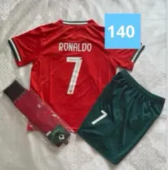 クリスティアーノ•ロナウド　ポルトガル代表　最新モデル　ソックス付き　140cm