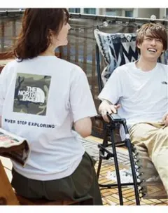✨美品　THE NORTH FACE スクエアカモフラージュTシャツ