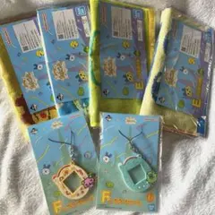 たまごっち ハンドタオル ラバーチャーム