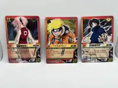 NARUTO ナルティメットカードバトル 自来也、綱手、大蛇丸 3枚セット
