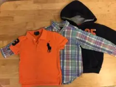 4歳3点セット ラルフローレン トミーヒルフィガー 子供服