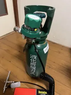 二酸化炭素ボンベ 小型 CO2 水草水槽 ミドボン - メルカリ